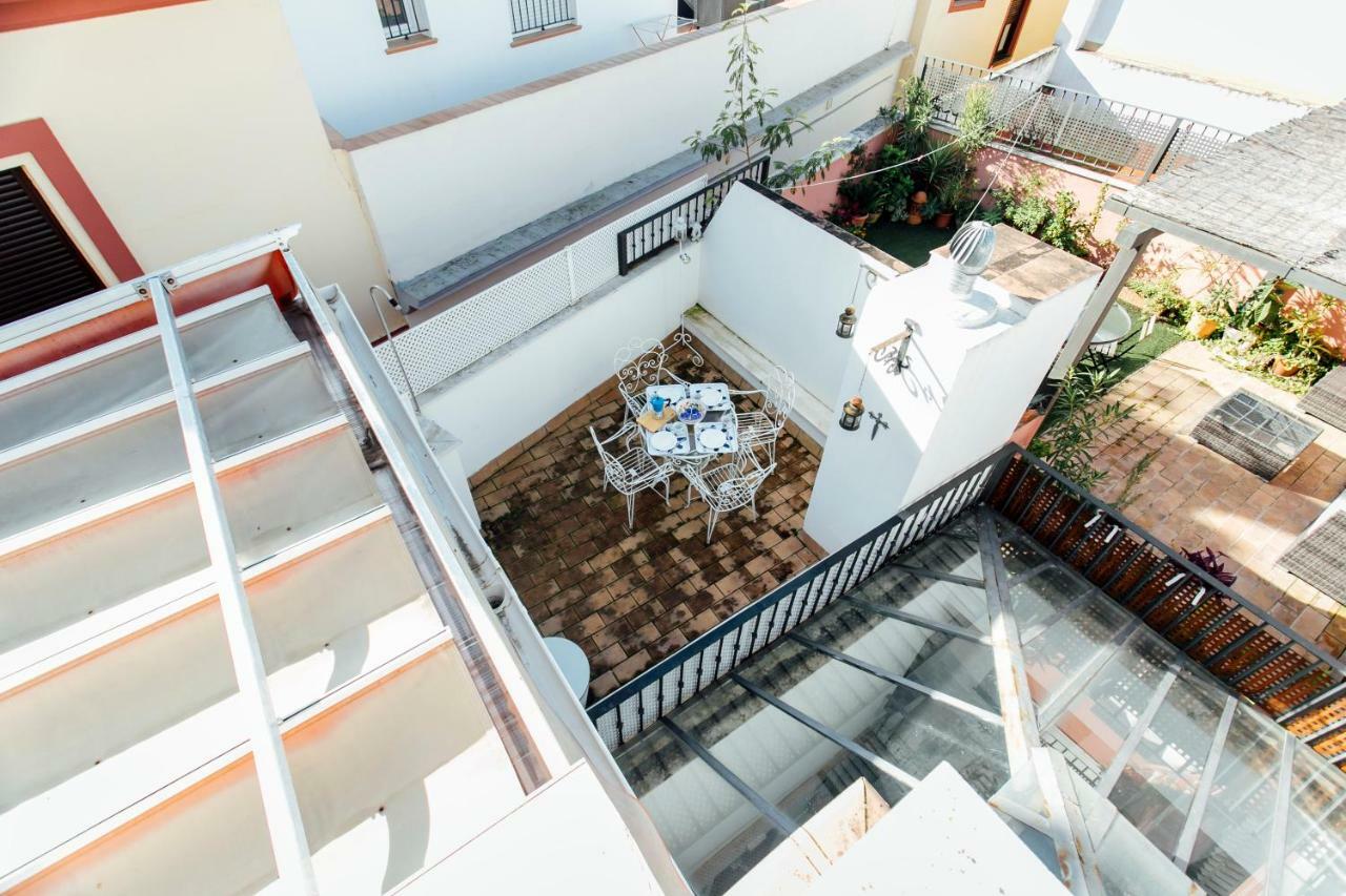 Bright Duplex W/ Terrace Apartamento Sevilha Exterior foto